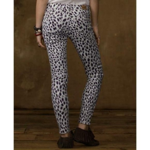 Denim & Supply Ralph Lauren's Women's Cheetah Print Skinny Jeans  26 - Picture 4 of 6